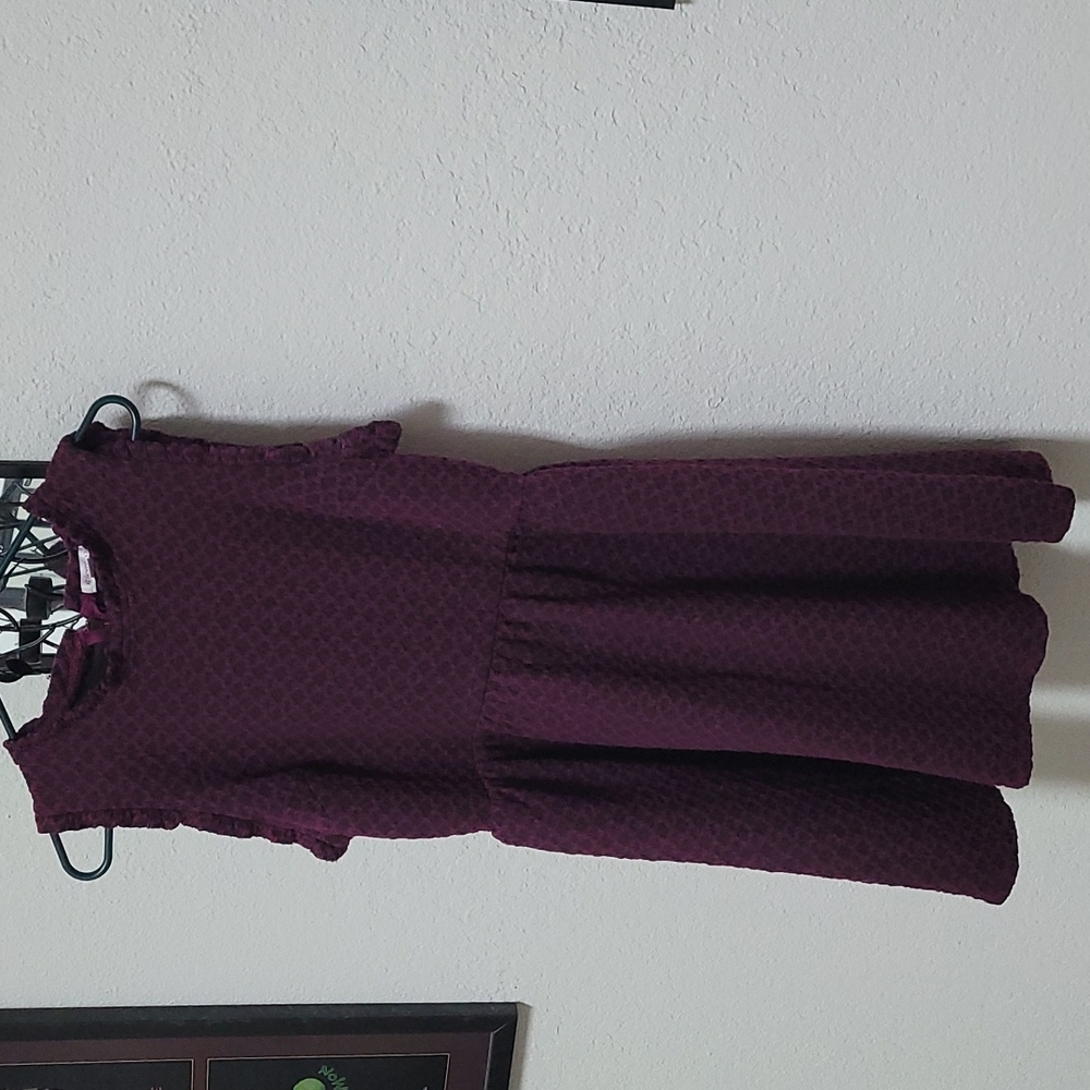 Purple and Black Juniors large dress